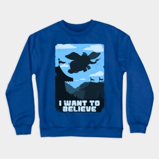 Aerial Pachyderm Crewneck Sweatshirt